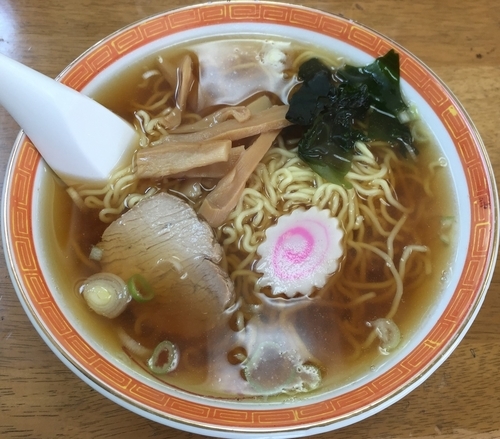 「ラーメン（￥450）」@末廣の写真