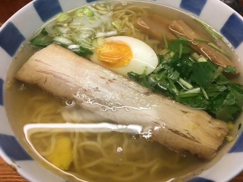「和風柚子柳麺730円」@麺屋ひょっとこの写真
