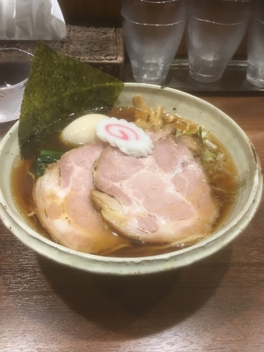 「特製醤油ラーメン＋替玉」@らーめん 一郎の写真