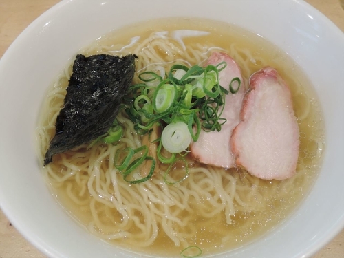 「支那そば（白だし）」@支那そば 大和 稲荷町本店の写真