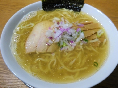 「手もみイリコそば 780円 ＋ 手づくりクッキー 200円」@中華そば 二階堂の写真