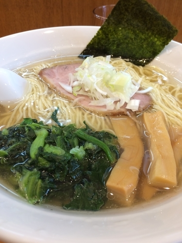 「塩中華そば」@中華そば 万来之陣の写真