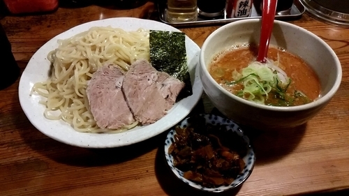 「つけ麺（中）」@元祖長浜 大学ラーメンの写真