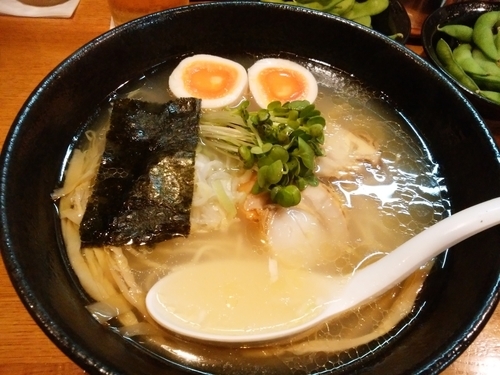 「ホタテそば」@麺屋 鶏口の写真