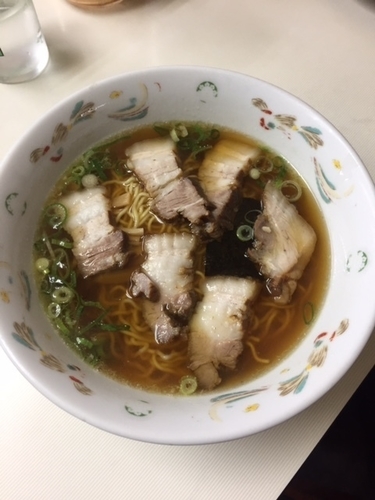 「チャーシゥメン　600円　＋おかわり130円」@ラーメン あづま家の写真