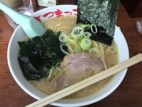 「ラーメン中盛り【800円】」@さつまっこ 田園調布店の写真