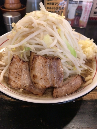 「らーめん【野菜ちょい増し】」@らーめん大 東小金井店の写真