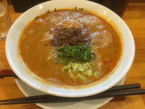 「担々麺 味付け替え玉 ¥850、¥150」@麺庵ちとせの写真