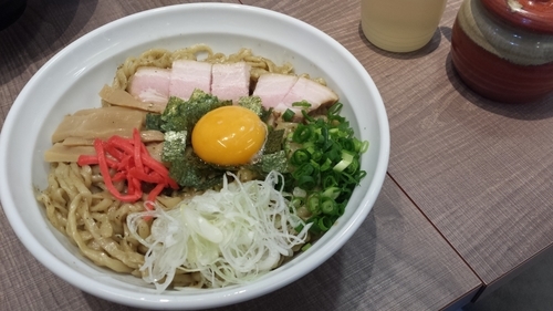 「ド煮干しまぜそば680円まぜそばスープ50円大盛200円」@東大和ラーメン大冬樹Season2の写真