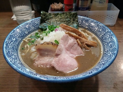 「極上濃厚煮干しそば（780円）」@煮干しつけ麺 宮元の写真
