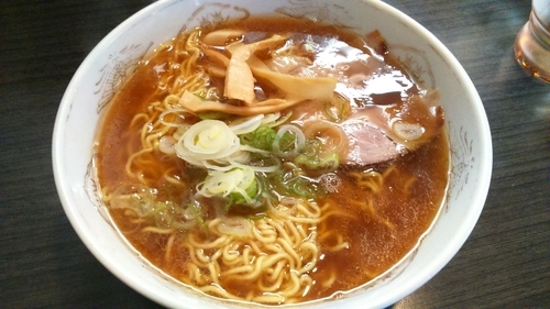 「醤油ラーメン500円」@昭和ラーメン ふくやの写真