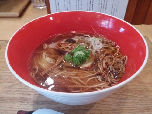 「醤油Soba（1000円）」@Japanese Soba Noodles 蔦の写真