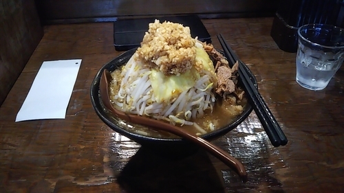 「にぼ次郎(ニンニク・ヤサイ・タレ増し)」@凌駕Ninjaの写真