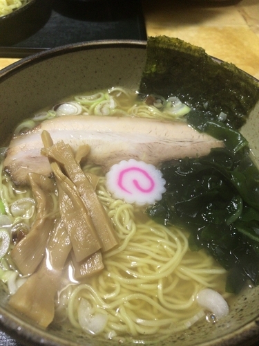 「川俣軍鶏あっさりとりそば」@麺屋 嘉藤の写真