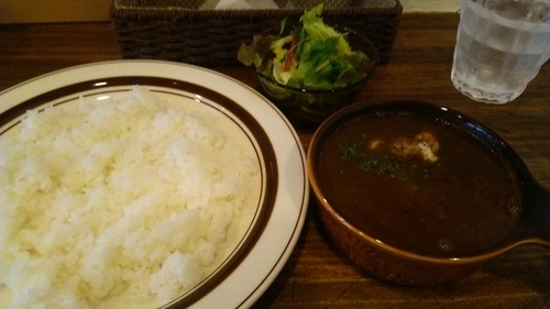 「クローバーカレー 800円」@カレークローバーの写真