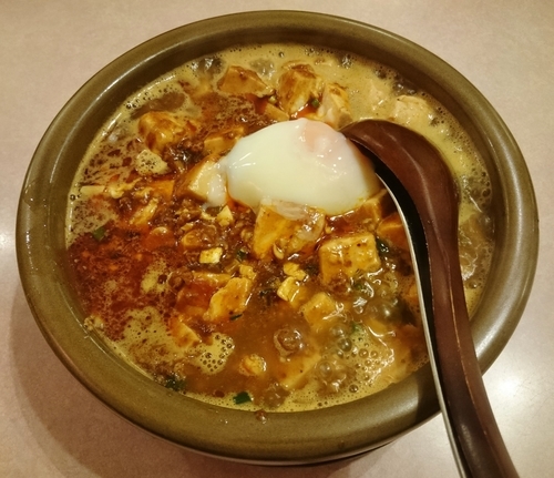 「麻婆カレー麺 1000円」@源来酒家の写真