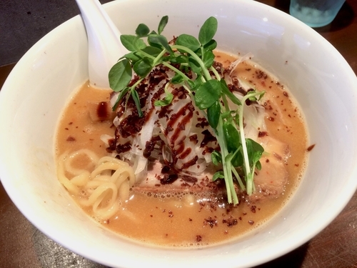 「【限定】鶏白湯味噌ソバ（850円）」@中華蕎麦 志の写真