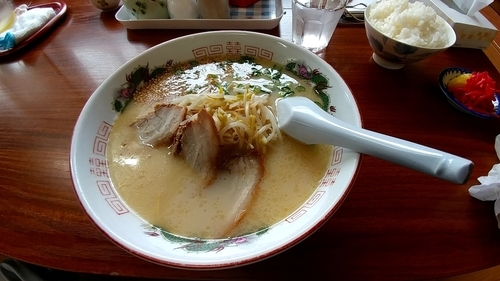 「ﾗｰﾒﾝ大盛」@朱雀ラーメンの写真