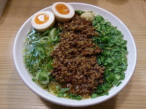 「塩台湾ラーメン＋味玉」@麺屋 こころ 大岡山本店の写真