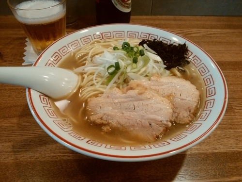 「煮干しそば」@煮干中華そば専門 煮干丸の写真