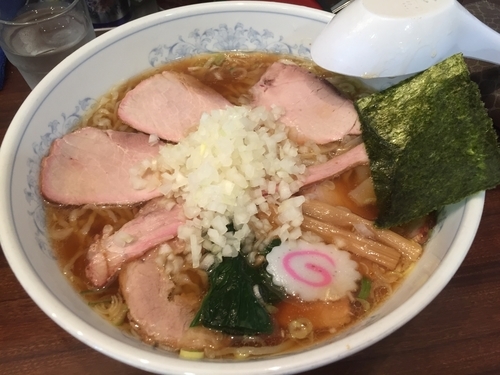 「焼豚ワンタンラーメン」@白河手打中華 賀乃屋の写真