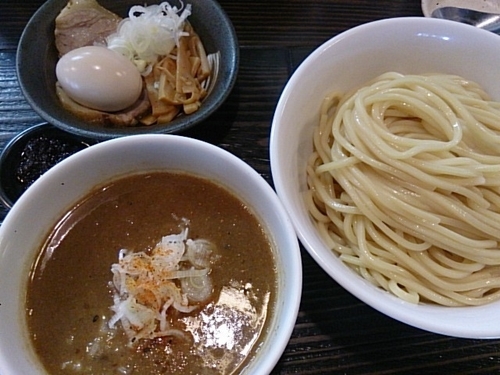 「辛つけ麺（大盛）」@麺屋 和利道 waritoの写真