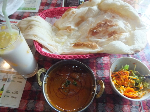 「ランチマトンカレー790円(柏ランパス6で540円)」@ユニークの写真