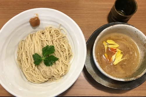 「鯛塩つけ麺」@鯛塩そば 灯花 本店の写真