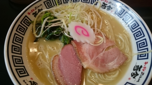 「濃厚鶏白湯塩そば￥850」@ラーメンzikon 而今 中之島フェスティバルプラザ店の写真