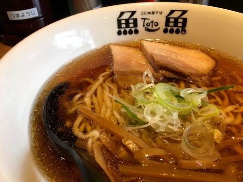 「中華そば」@立川中華そば とと ホンテンの写真