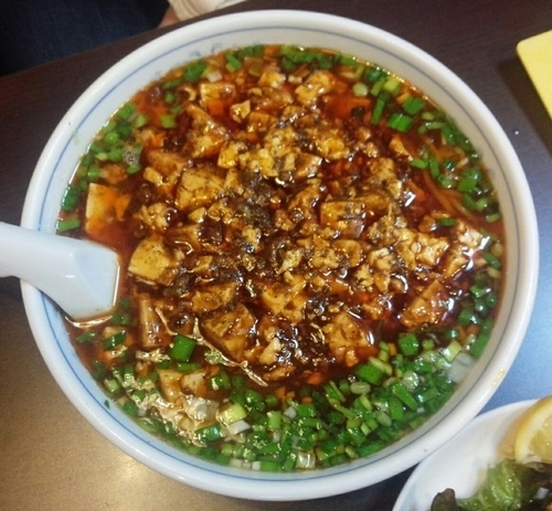 「豆腐麺醤油味770円」@竹林坊の写真