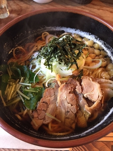 「あっつい鳥中華」@酒場・山形そば ふくやの写真