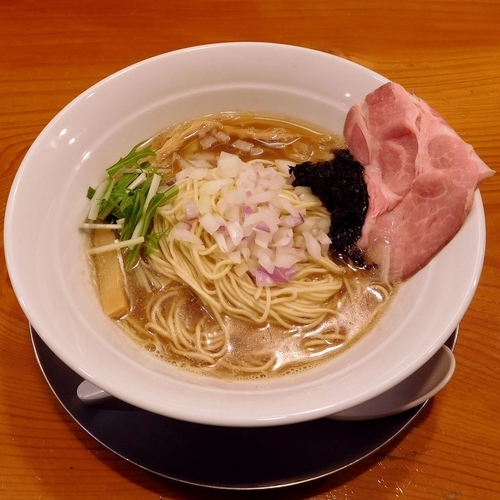 「煮干し100%らーめん（750円）」@煮干し豚骨らーめん専門店 六郷の写真