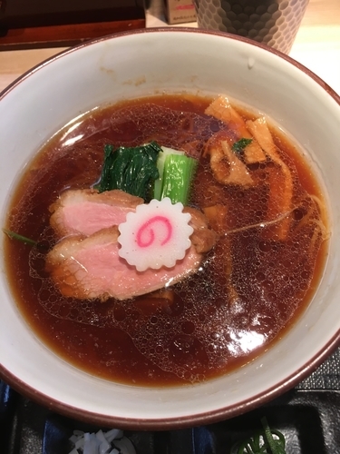 「芳醇鴨そば」@銀座 鴨そば 九代目 けいすけの写真