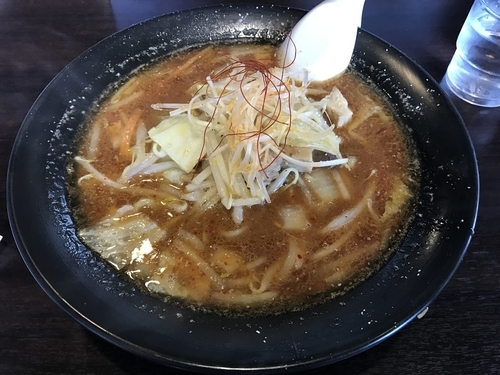 「辛味噌 850円」@麺舞 杉のやの写真