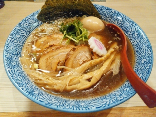 「特製煮干中華そば　醤油」@麺場 風天の写真