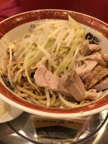 「小ラーメン　まぜタロー」@ラーメンタロー 五反田の陣の写真