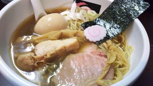 「味玉煮干しそば」@おおぜき中華そば店の写真