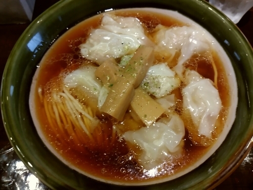 「特製わんたん麺900円」@麺屋 坂本01の写真