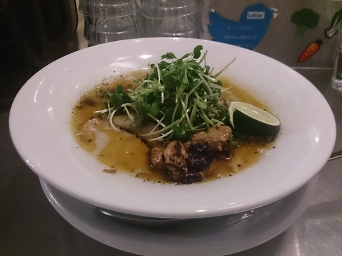 「フォアグラ鴨白湯」@麺や 庄の gotsuboの写真