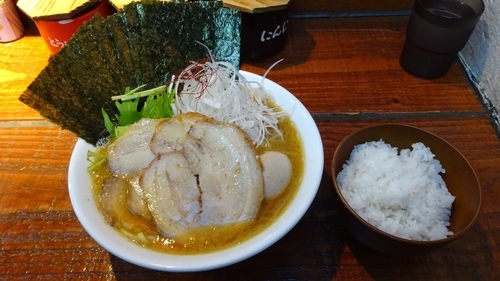 「スペシャルアゴ塩（1,050円）」@横浜家系ラーメン いとし家の写真