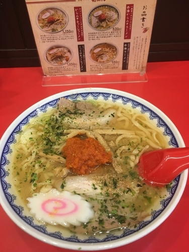 「からみそラーメン（830¥）」@龍上海 赤湯本店の写真