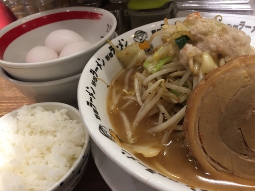 「豚骨野郎 780円」@野郎ラーメン 大森店の写真
