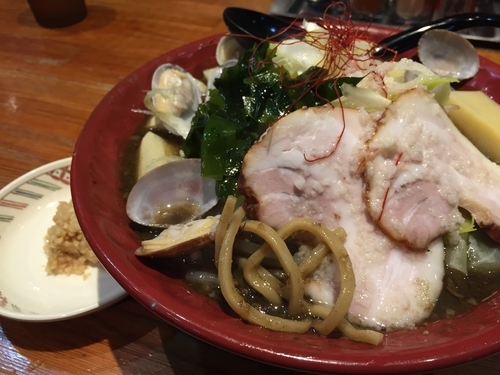 「春のけいじろう 1,080円」@黒味噌らーめん 初代けいすけ 品川店の写真