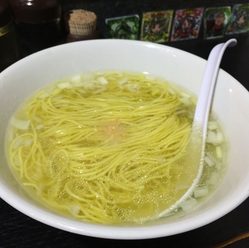 「塩かけそば定食」@塩そば 桑ばらの写真