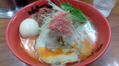 「春のえび豚らーめん（1000円）」@なんつッ亭 弐 品川店の写真
