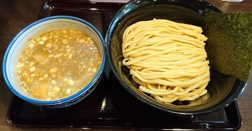 「肉つけめん（並・300g）990円」@つけめん・らーめん活龍 境店の写真
