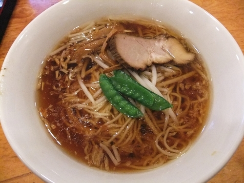 「ラーメン（600円）」@香湯ラーメン ちょろり 恵比寿店の写真