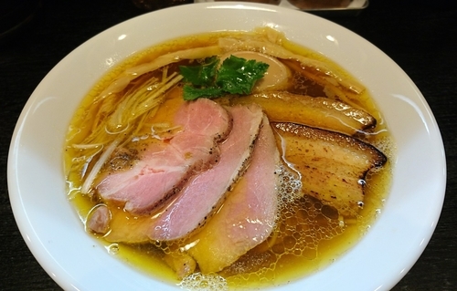 「特製醤油そば」@麺屋 中川會 住吉店の写真