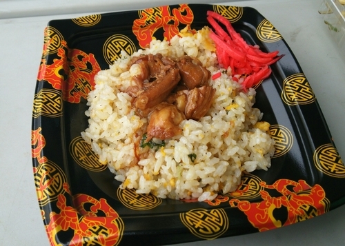 「【京都京馬】炙り角煮半炒飯　500円」@ギョーザ&半チャーハンFes．の写真